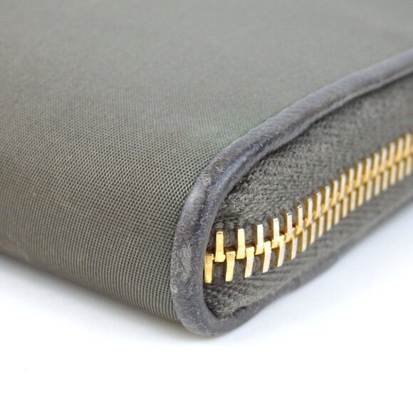 Authentic PRADA 1M0506 logo zip around purse Nylon [Used] - Picture 6 of 14